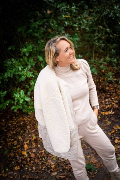 Titouan coat ecru La Fee Maraboutee