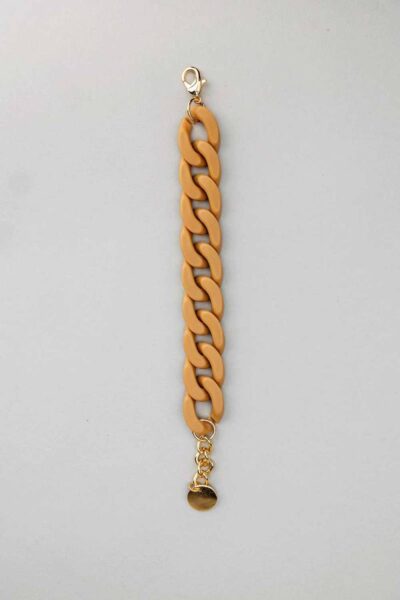 Big Chain Bracelet beige mat BOW 19