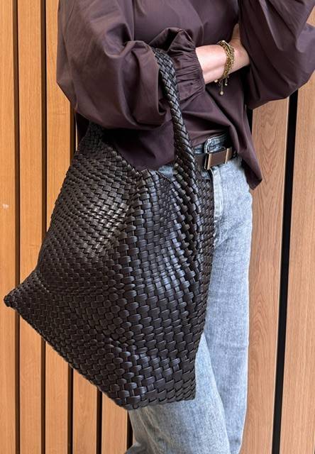 Mia bag large brown BOW19