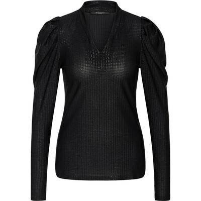 Blackberry avalon blouse black Bruuns Bazaar