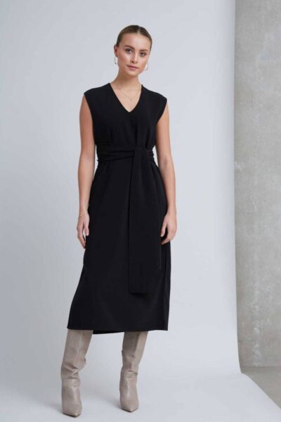 Brassica bryana dress black Bruuns Bazaar