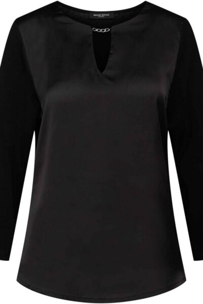 Stellar marinas blouse black Bruuns Bazaar