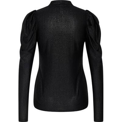 Blackberry avalon blouse black Bruuns Bazaar