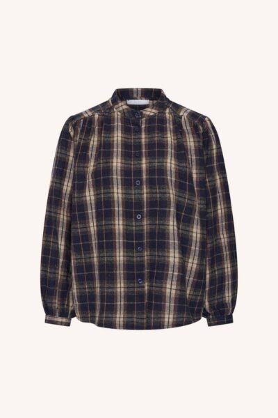 Jagger check blouse By-Bar Amsterdam