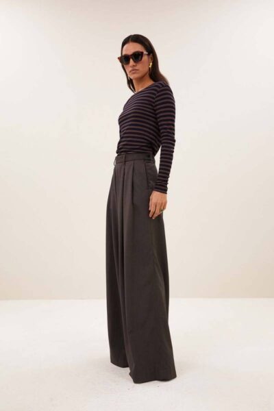 Basic ls rib top deep stripe By-Bar Amsterdam