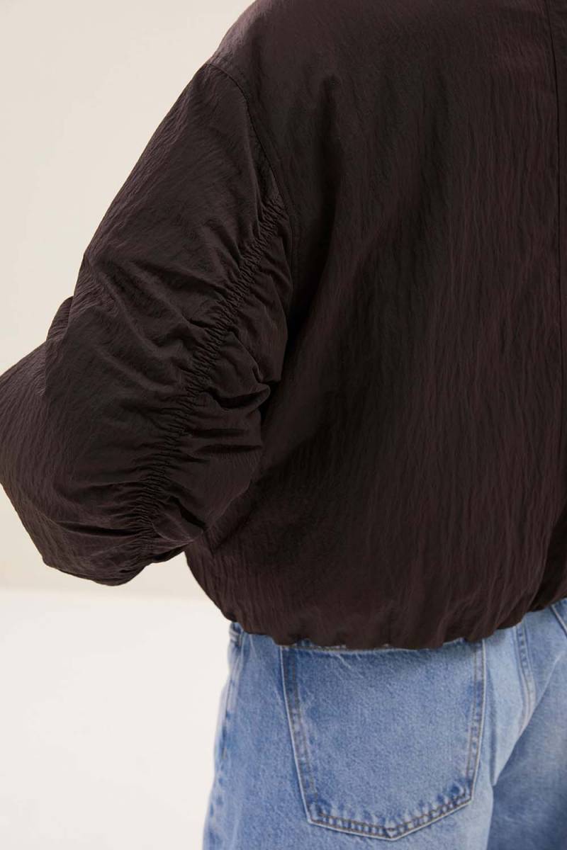 Bodie bomber jacket espresso By-Bar Amsterdam - Afbeelding 5