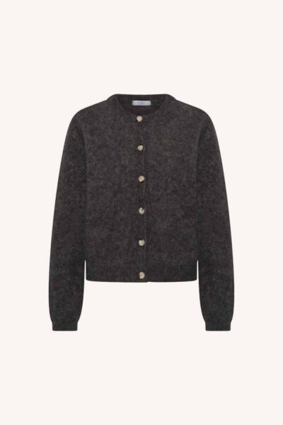 Vasile cardigan moss brown By-Bar Amsterdam