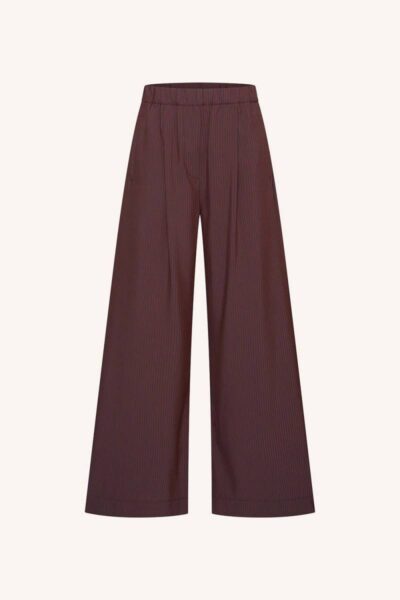 Celin tan stripe pants tanning By-Bar Amsterdam