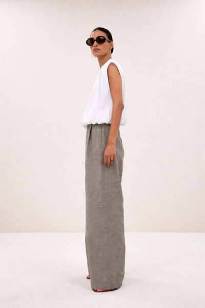 Nilou jersey top off white By-Bar Amsterdam