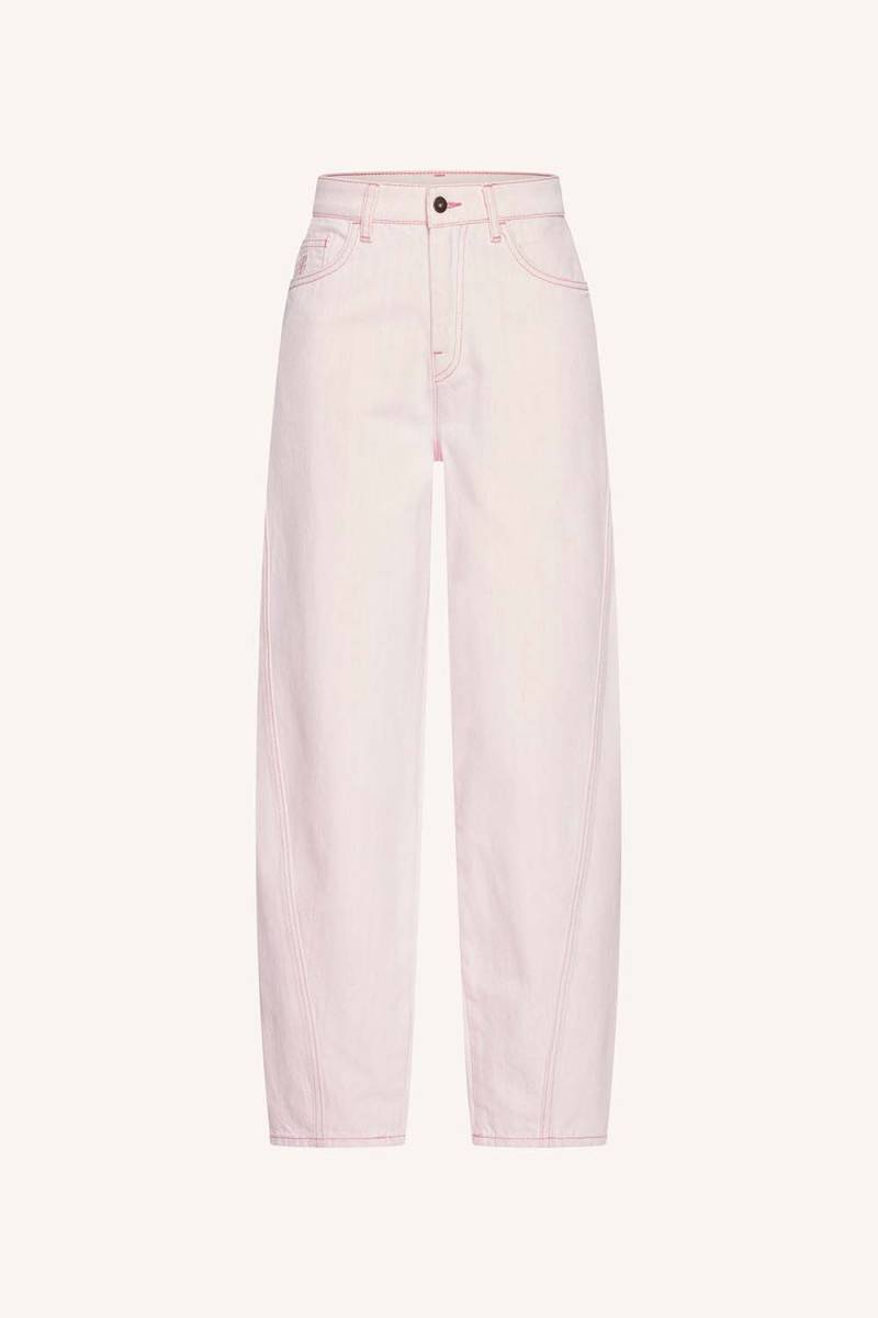 Begum slub jeans light pink By-Bar Amsterdam - Afbeelding 5