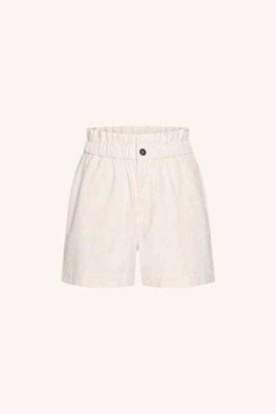 Leon twill short cloud white By-Bar Amsterdam