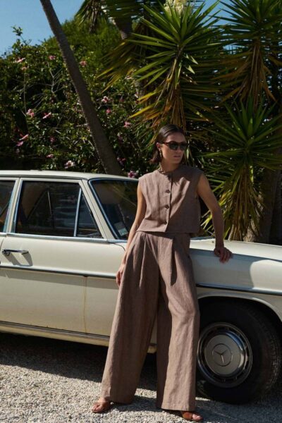 Sef girone pants iced coffee By-Bar Amsterdam