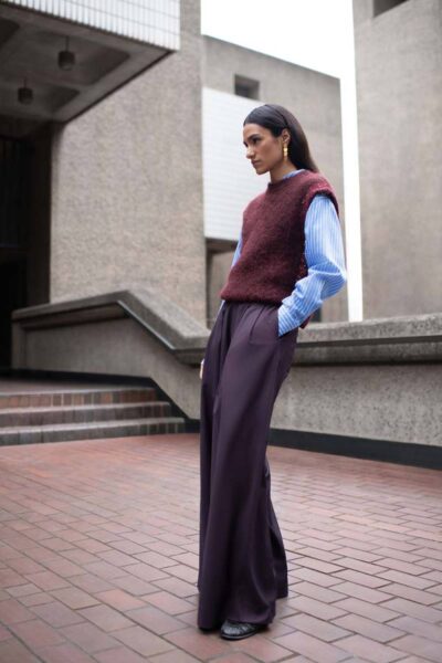 Sef pants dark wine By-Bar Amsterdam