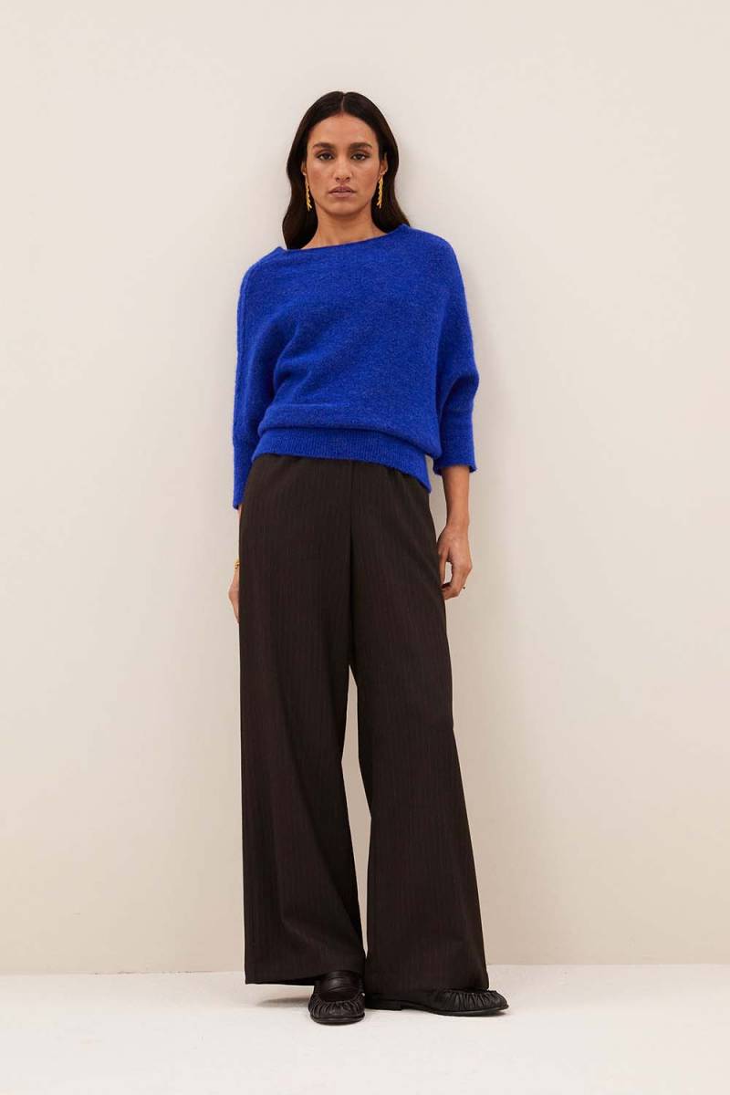 Kyoto pullover queens blue By-Bar Amsterdam - Afbeelding 3