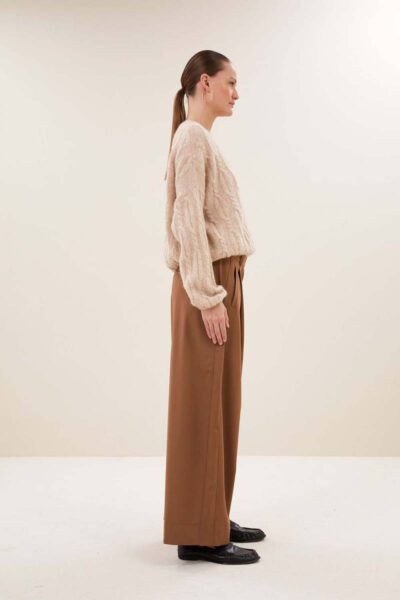 Jule camel pants camel By-Bar Amsterdam