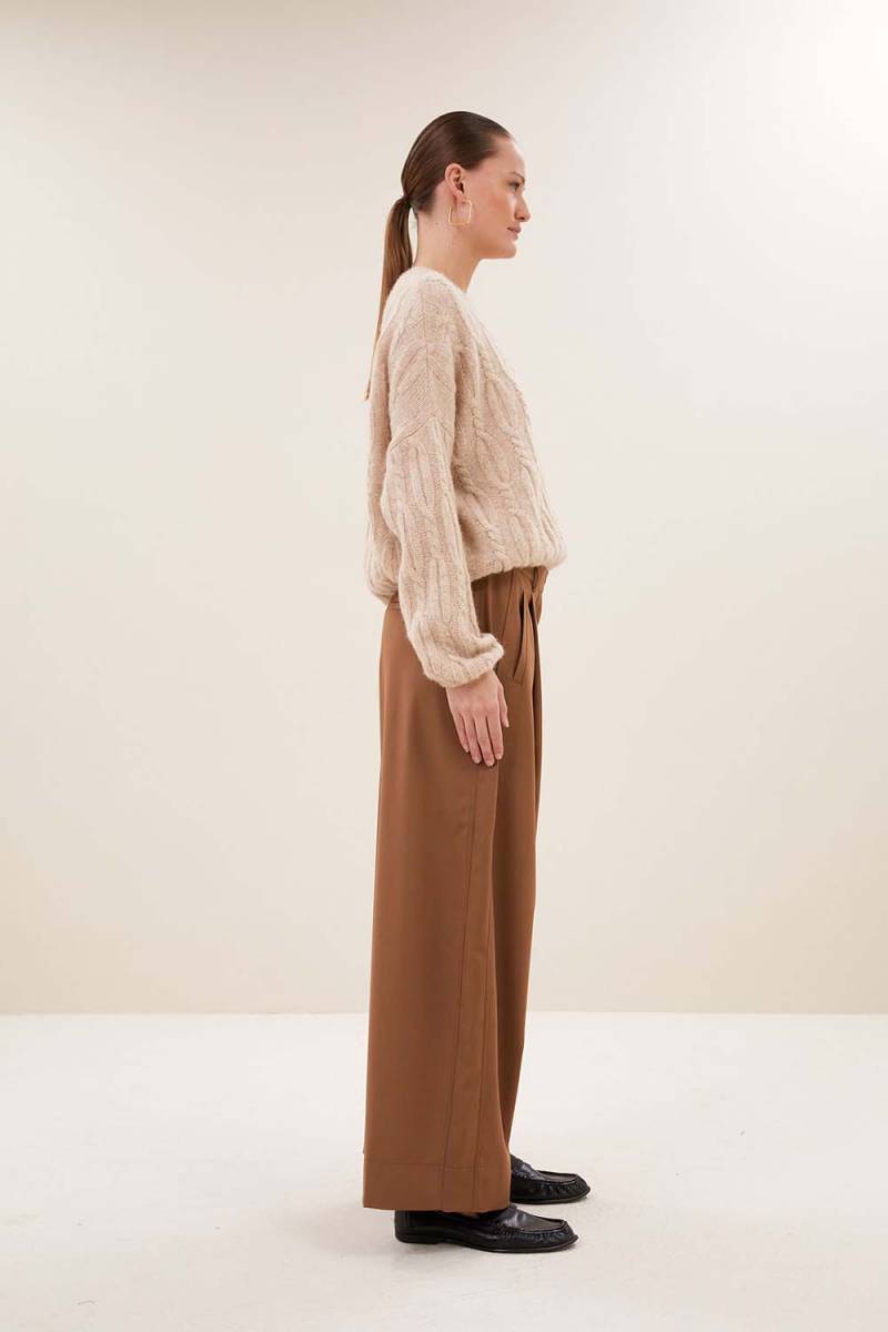 Jule camel pants camel By-Bar Amsterdam - Afbeelding 3