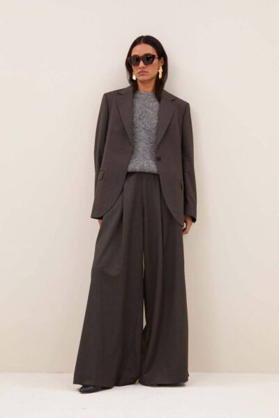 Mikkel blazer dark brown By-Bar Amsterdam