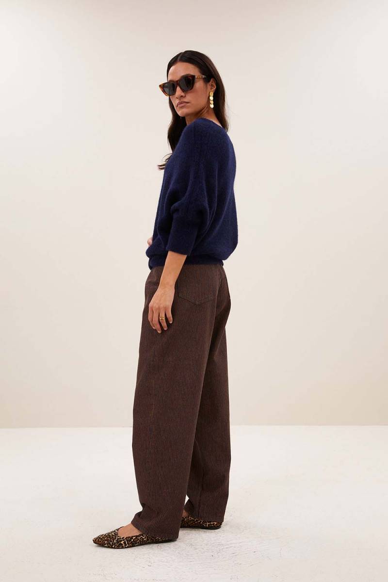 Kyoto pullover midnight By-Bar Amsterdam - Afbeelding 3