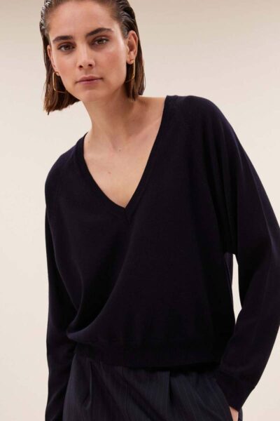 Wales pullover midnight By-Bar Amsterdam