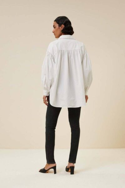 Sarah poplin blouse By-Bar Amsterdam