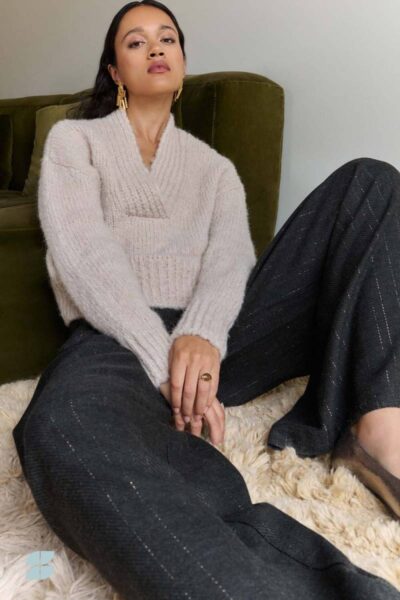Perle pullover chalk By-Bar Amsterdam