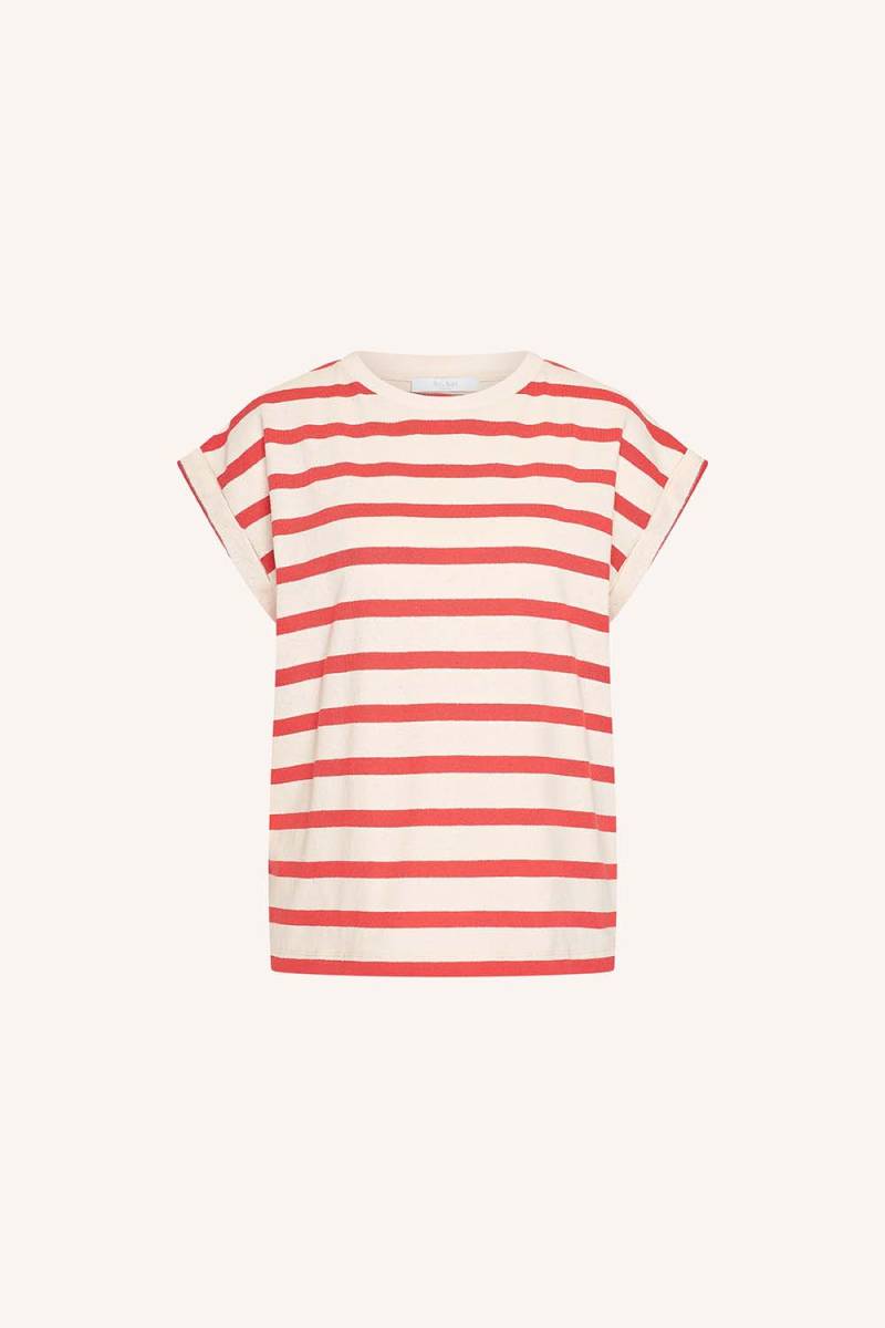 Tobi stripe top poppy red By-Bar Amsterdam - Afbeelding 5