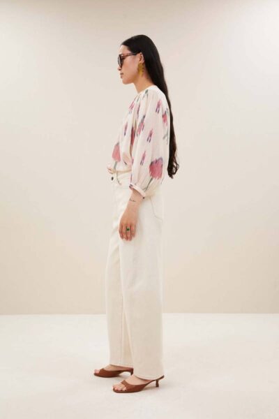 Becky ikat blouse spring By-Bar Amsterdam