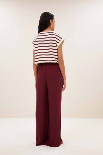 Tobi stripe top grain wine By-Bar Amsterdam