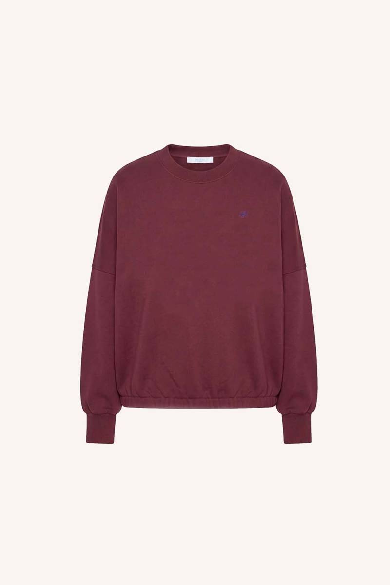 Malyn logo sweater burgundy crush By-Bar Amsterdam - Afbeelding 6