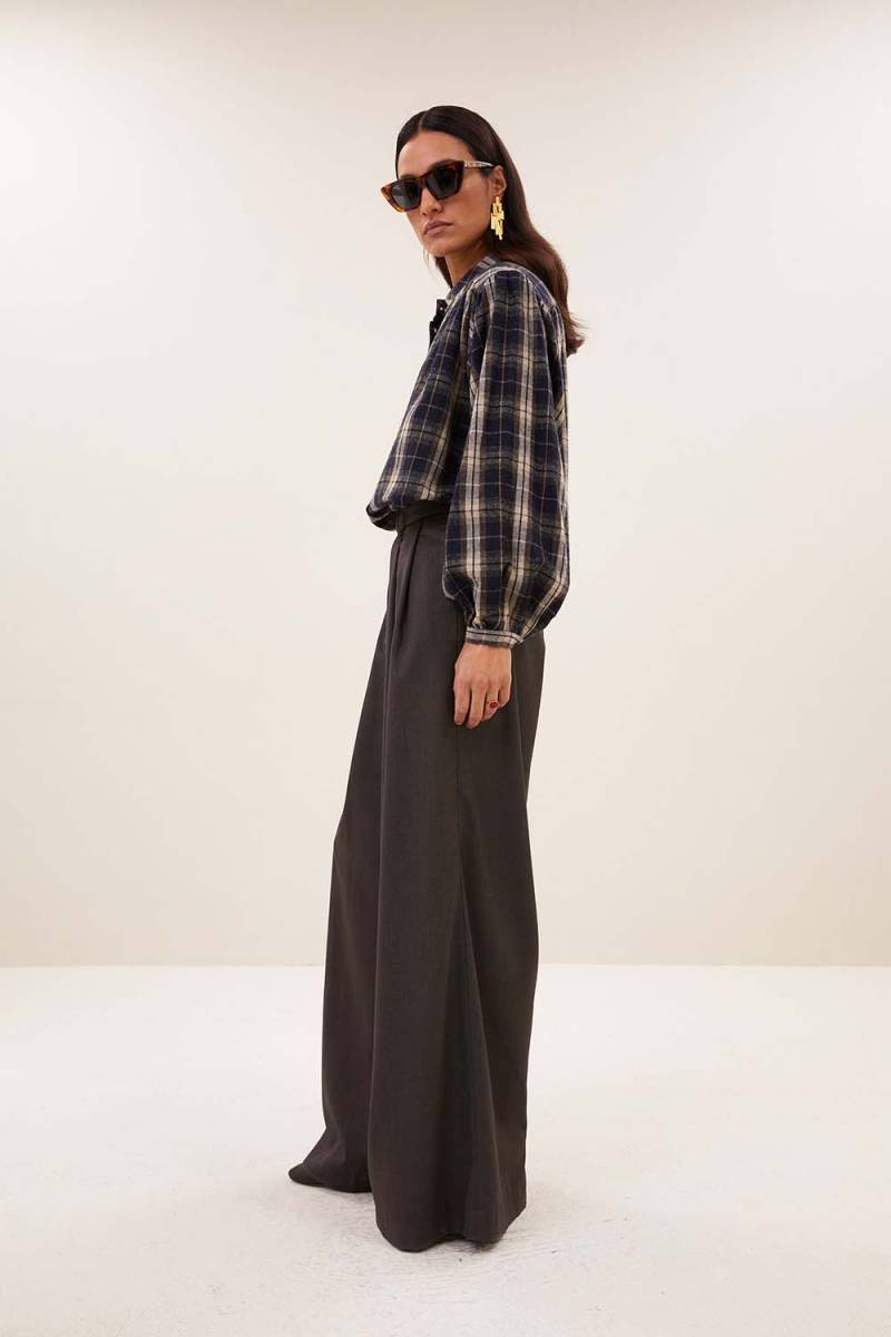 Jagger check blouse By-Bar Amsterdam - Afbeelding 3