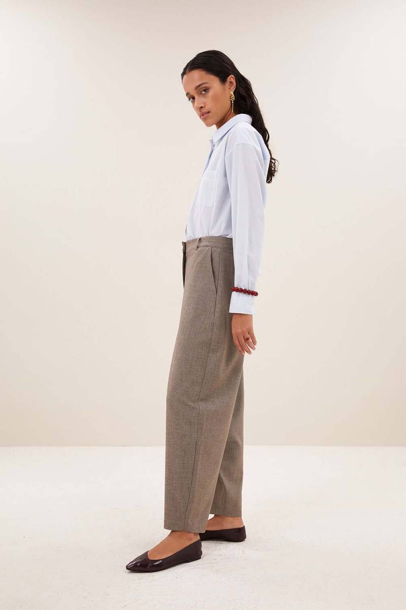 Edda pants biscuit melee By-Bar Amsterdam - Afbeelding 3