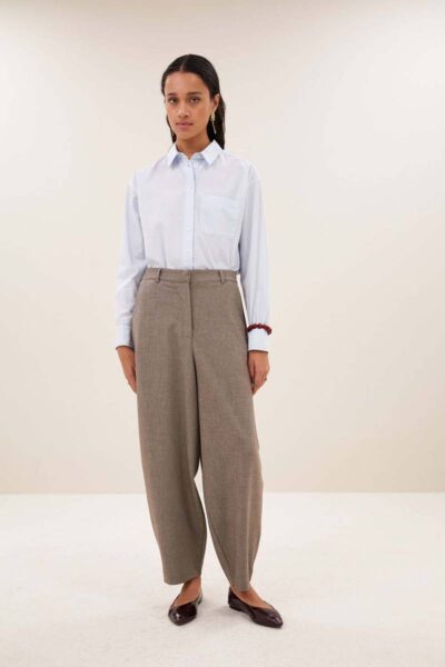 Edda pants biscuit melee By-Bar Amsterdam