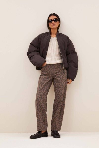 Bodie bomber jacket espresso By-Bar Amsterdam