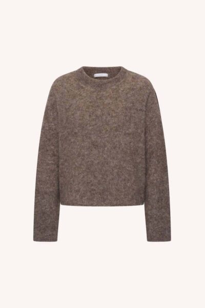 Vasile pullover dark biscuit By-Bar Amsterdam