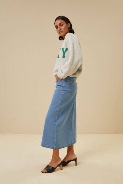 Elba denim skirt By-Bar Amsterdam