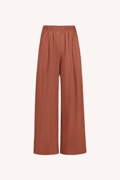 Benji viscose pants rustic sienna By-Bar Amsterdam