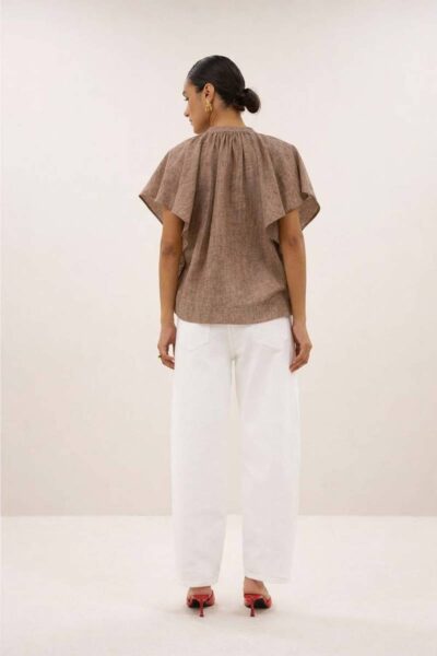 Begum white jeans By-Bar Amsterdam