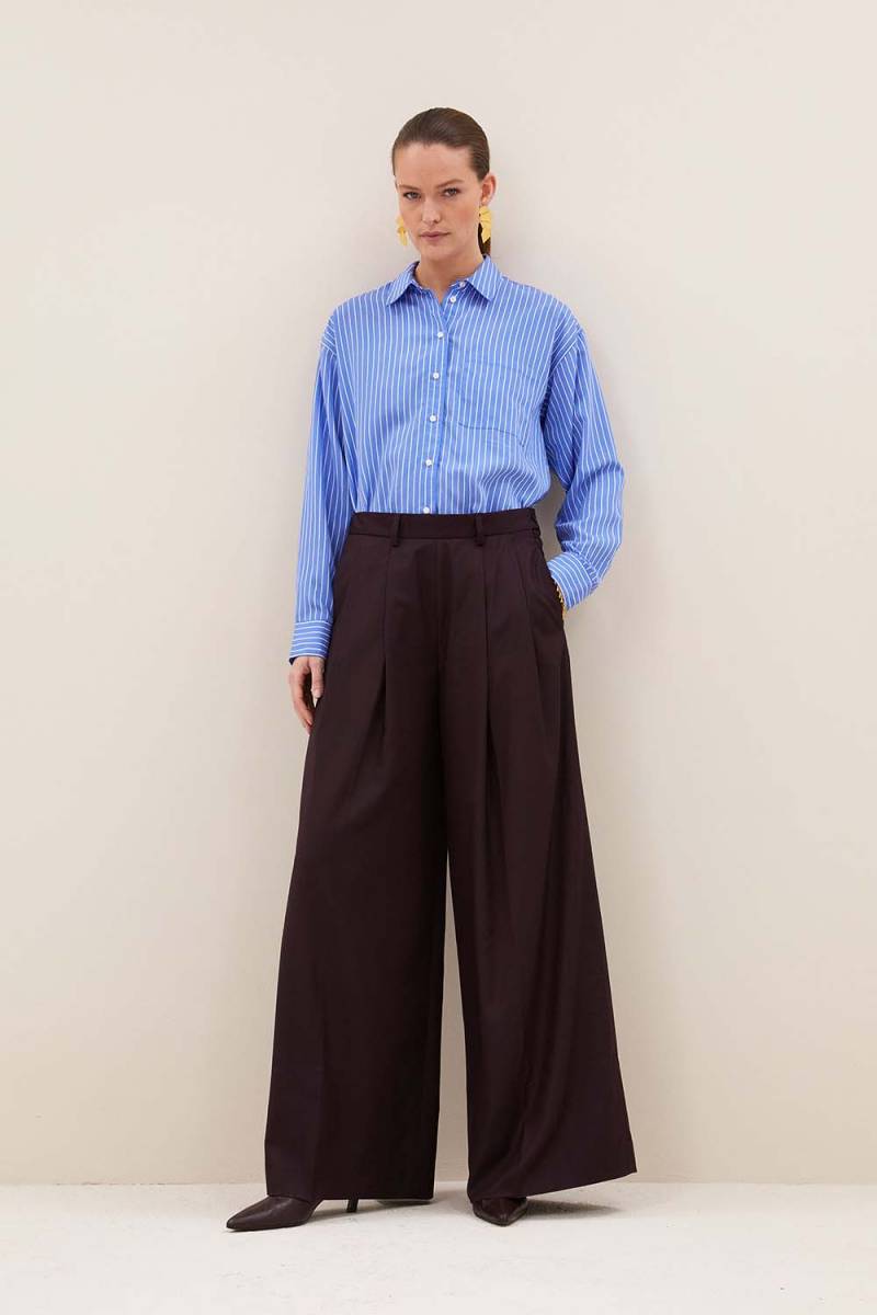 Sef pants dark wine By-Bar Amsterdam - Afbeelding 2