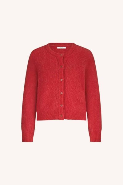 Meya cardigan lipstick By-Bar Amsterdam