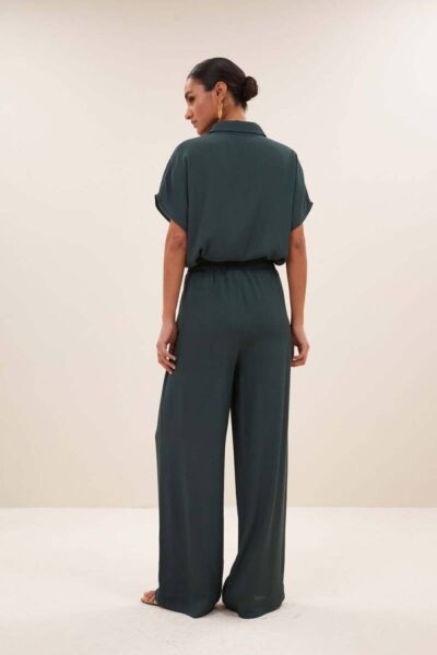 Karly viscose blouse dried basil By-Bar Amsterdam