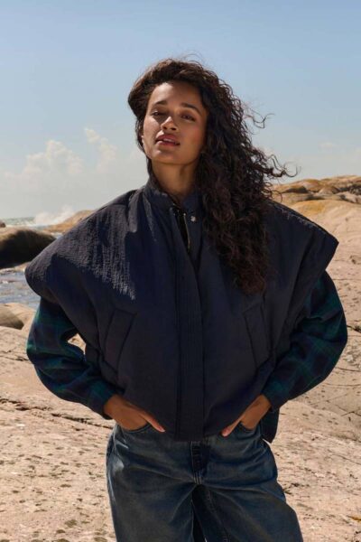 Oscar jacket dark navy By-Bar Amsterdam
