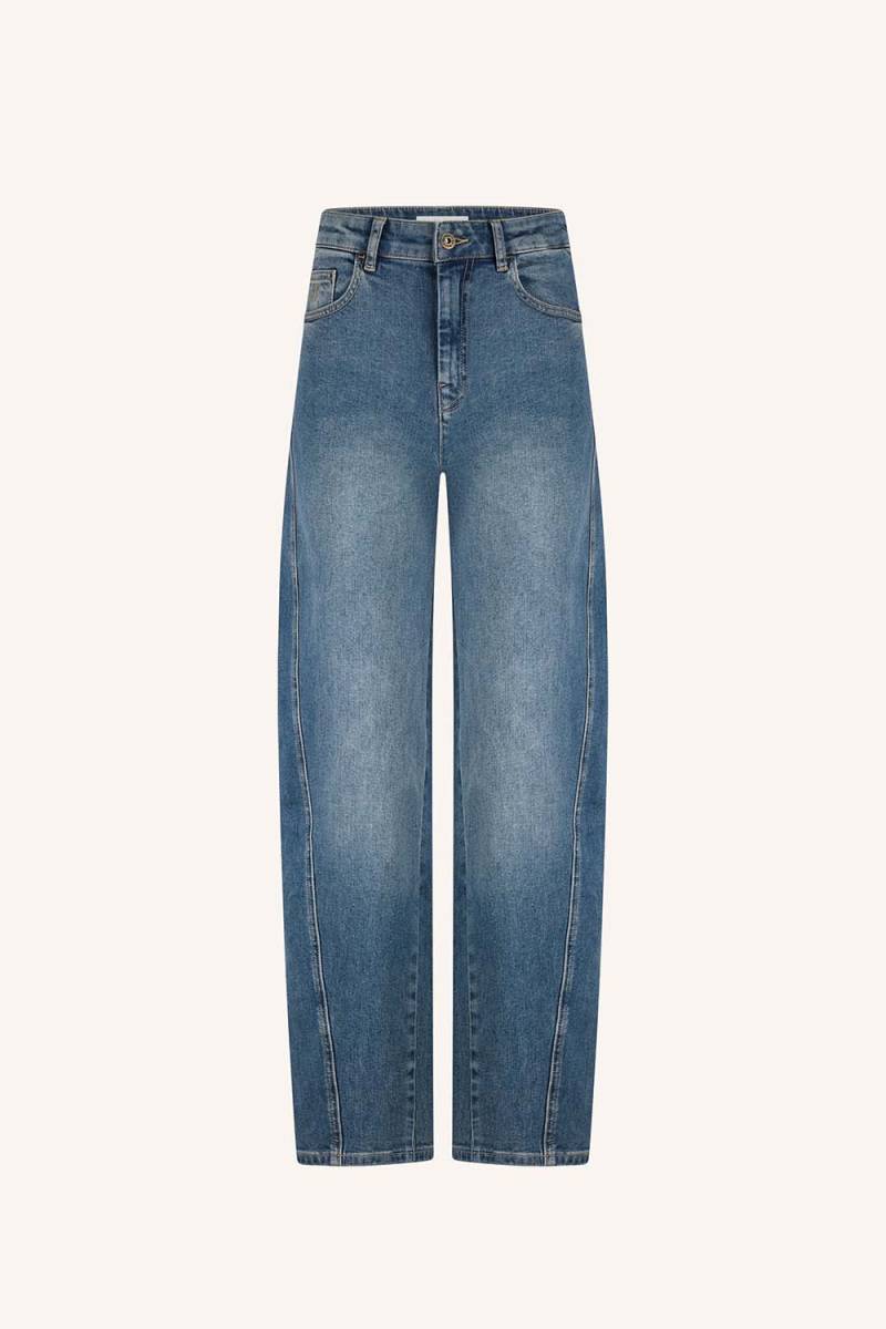 Begum mid jeans denim By-Bar Amsterdam - Afbeelding 4