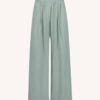 Benji viscose pants mystic sage By-Bar Amsterdam - Afbeelding 5