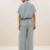 Benji viscose pants mystic sage By-Bar Amsterdam - Afbeelding 3
