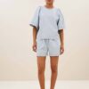 Olivia bleahed denim blouse By-Bar Amsterdam - Afbeelding 3