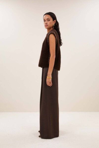 Lodi metallic pants bronze By-Bar Amsterdam
