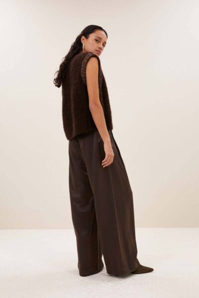 Lodi metallic pants bronze By-Bar Amsterdam