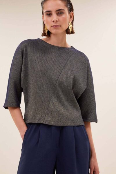 Kae sparkle top gold By-Bar Amsterdam