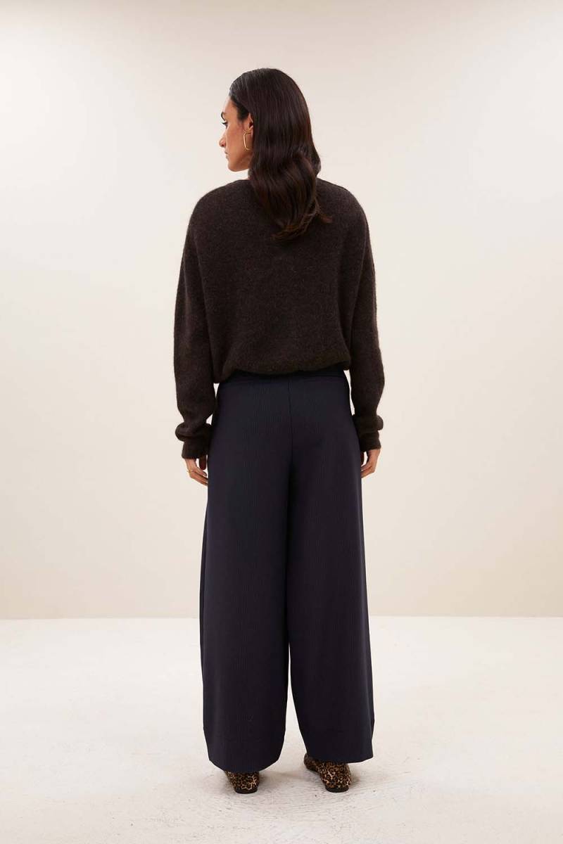 Cleo cardigan deep brown By-Bar Amsterdam - Afbeelding 4