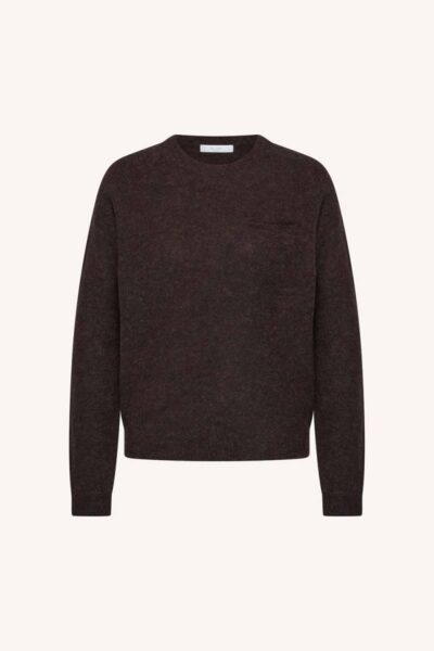 Polly pullover deep brown By-Bar Amsterdam